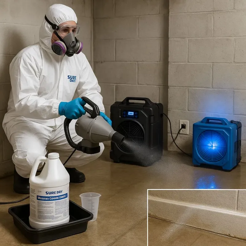 Sanitization and Odor Removal process in Hudson, FL