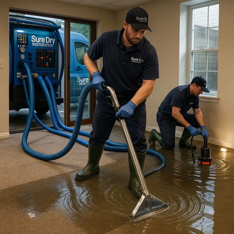 Water Extraction and Removal process in Hudson, FL